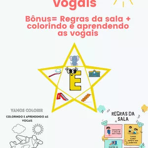 Estrelas das Vogais + Regras da Sala