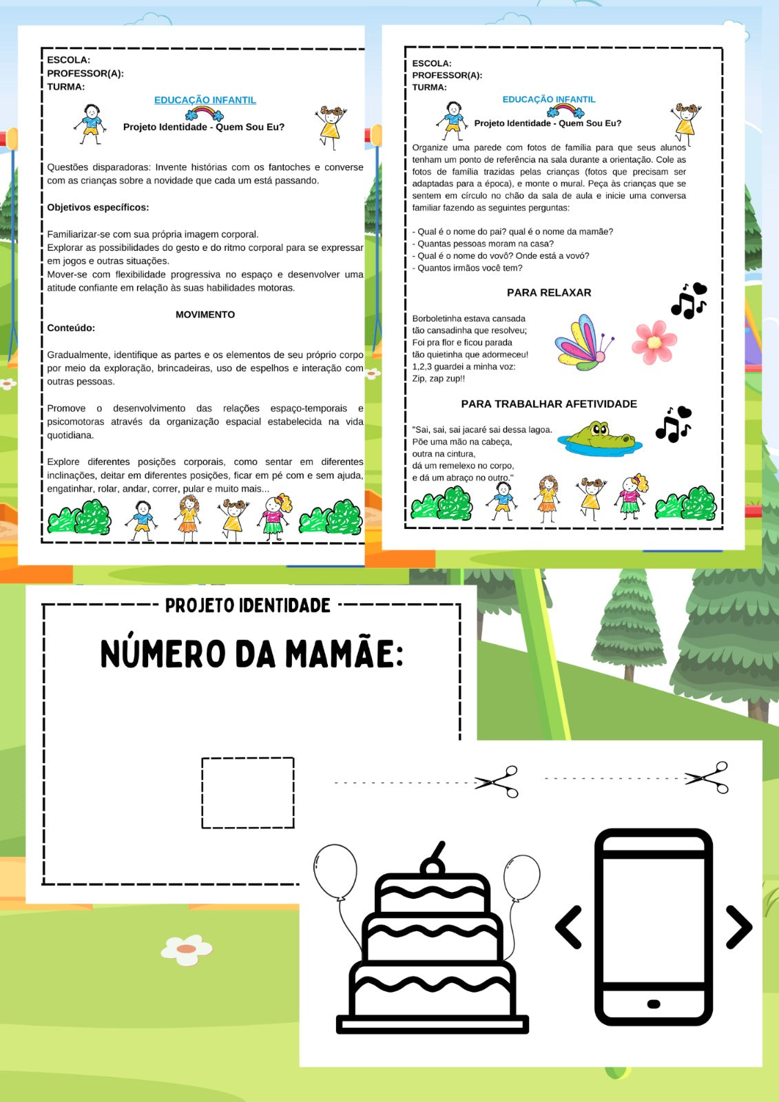 PROJETO IDENTIDADE+CADERNO INTERATIVO EU SOU ASSIM COM MUITO ORGULHO!