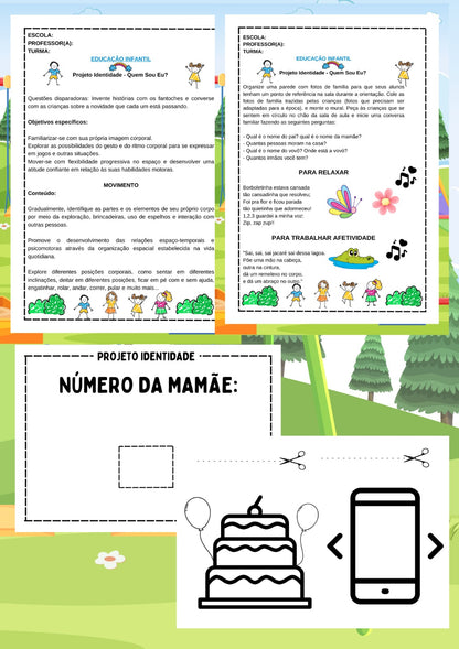 PROJETO IDENTIDADE+CADERNO INTERATIVO EU SOU ASSIM COM MUITO ORGULHO!