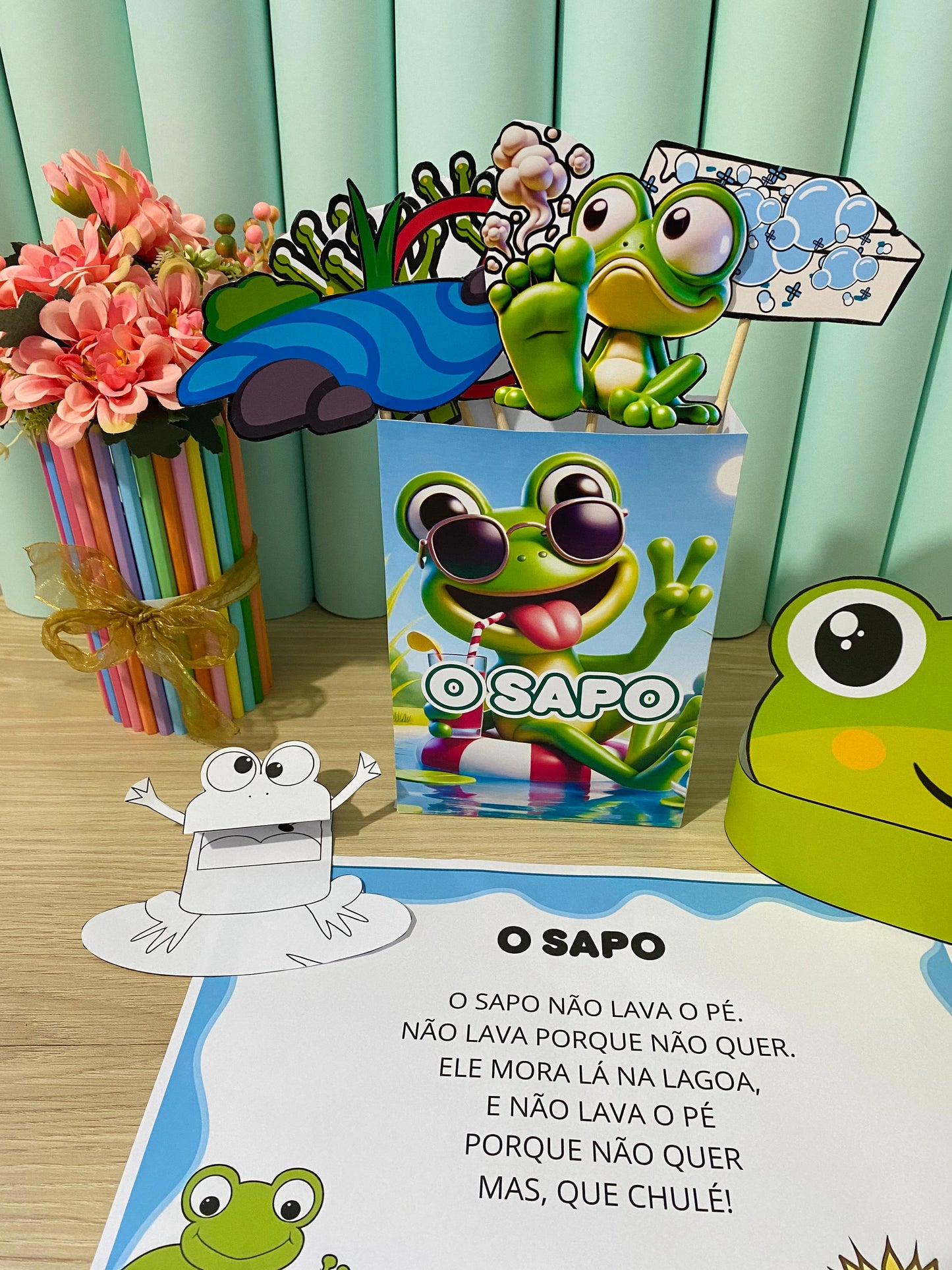 O Sapo não lava o pé