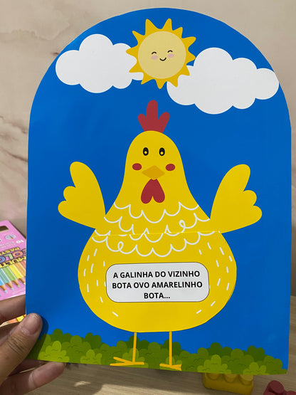 Luva musical a Galinha do Vizinho