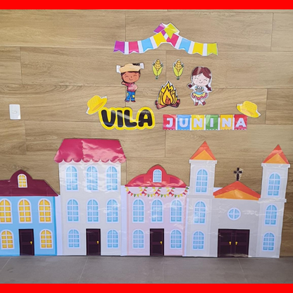 Painel Vila Junina+Projeto