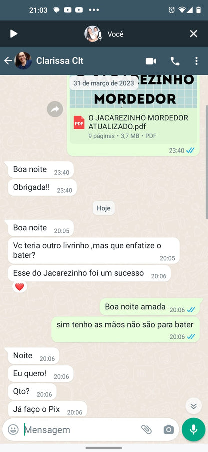 O JACAREZINHO MORDEDOR HISTÓRIA NA LATA