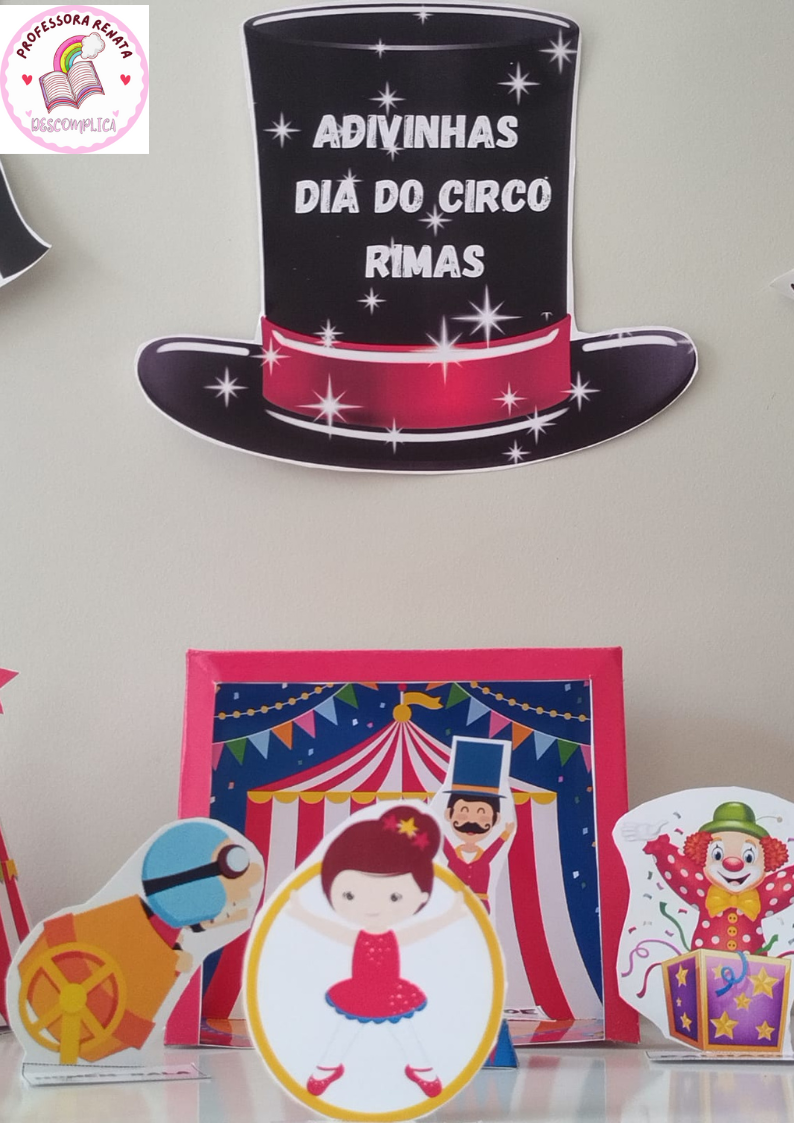 ADIVINHAS - DIA DO CIRCO - RIMAS - Educação Infantil e Ensino Fundamental I