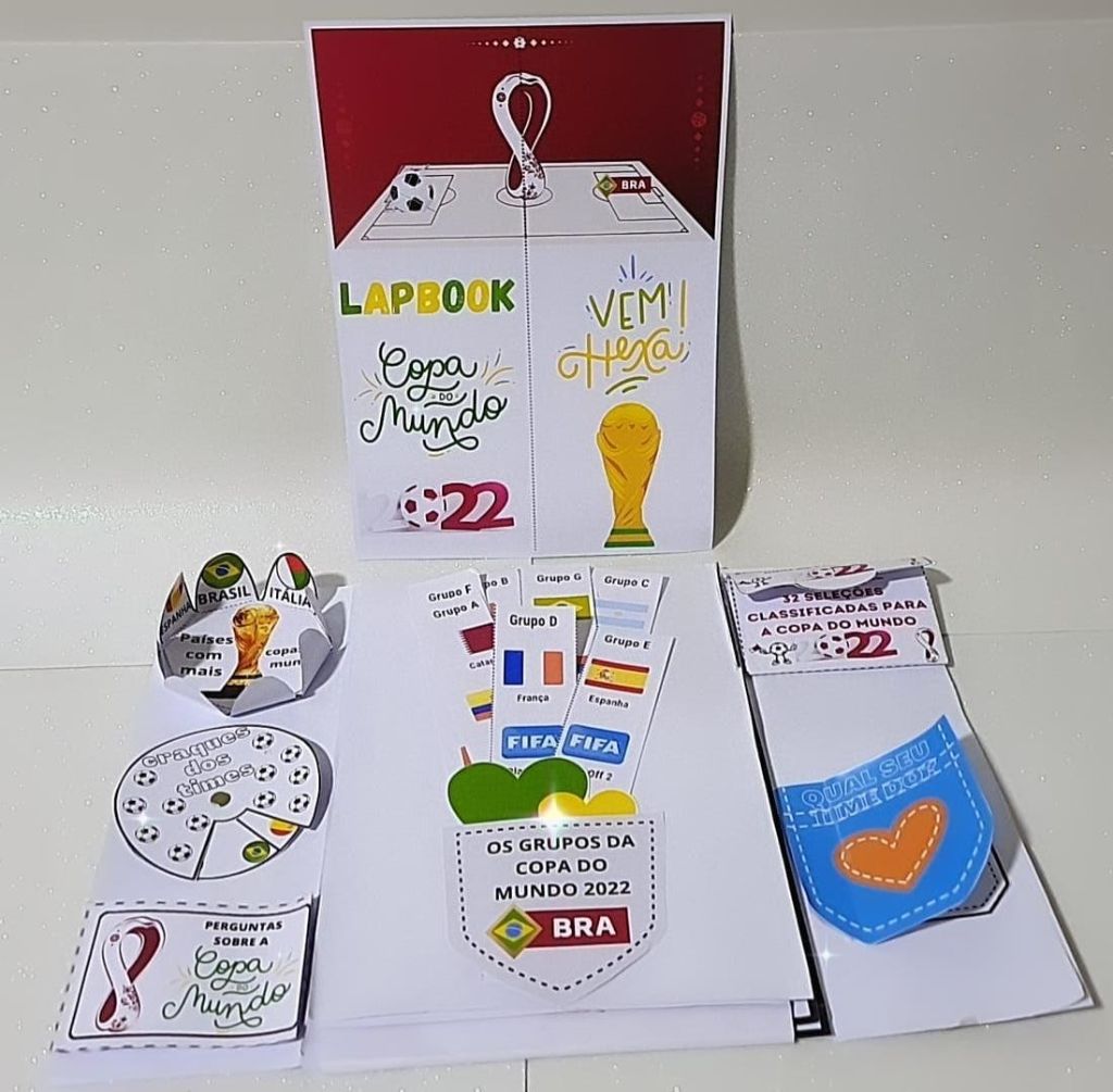 LAPBOOK COPA DO MUNDO 2022