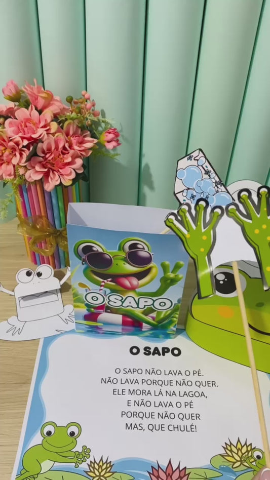 O Sapo não lava o pé